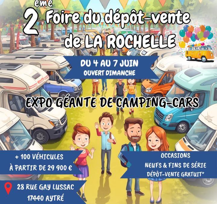 2ème Foire du Dépôt-Vente à La Rochelle
